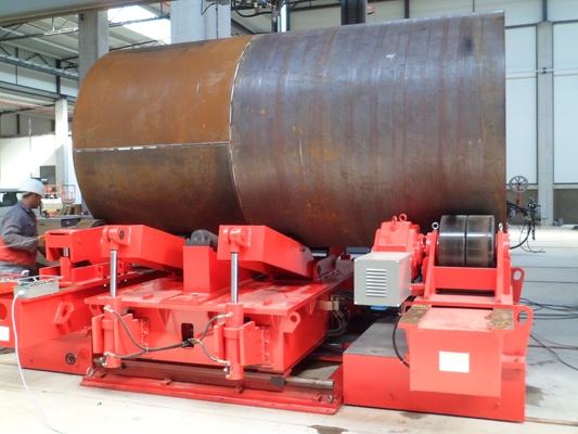 Pasang Positioner Rotator Pengelasan Konvensional 50 Ton