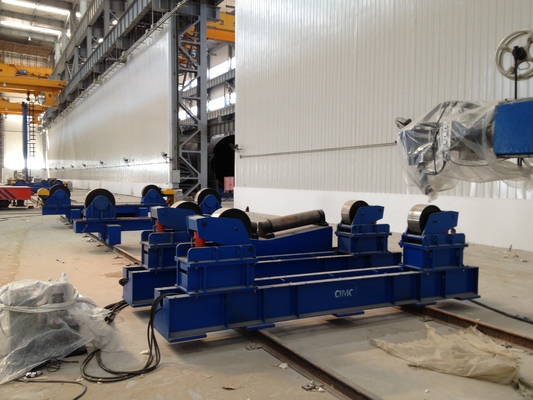Desain Rotator Tangki Iso 200 Ton Wind Tower Fit Up Welding Konvensional