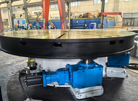 50T Welding Positioner Turntable Untuk Pabrik Pipe Roller Tank
