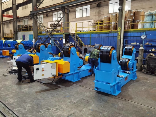 Rotator yang dikendalikan PLC dengan presisi tinggi dengan posisi pengelasan manual / semi otomatis / kontrol otomatis opsional