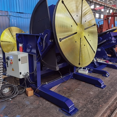 3 Ton Table Top Welding Positioner Tugas Berat Flange Tipe Basis Tunggal