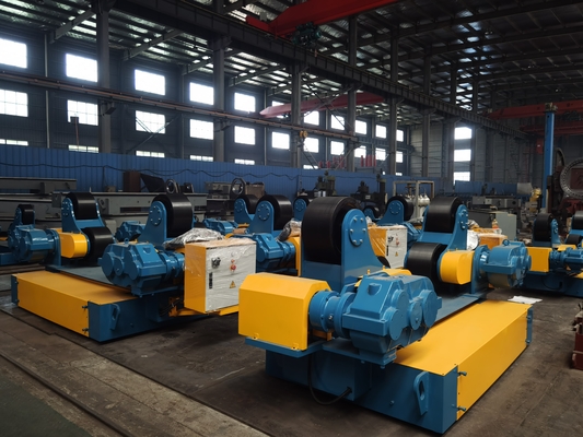 Variable Speed 100T Self-Aligned Welding Rotator dengan posisi pengelasan opsional