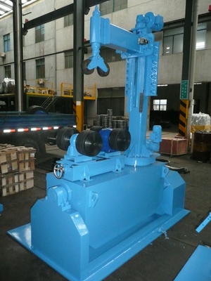 Tube Welding Positioner Meja Putar 2000 Kg Kapasitas Pipa Pengelasan Flange Siku