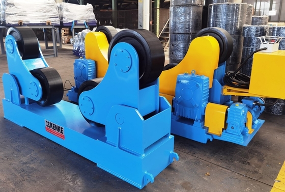 Tangki Self Centering Rotator Untuk Fabrikasi Baja Turning Rolls 40t 60m / jam