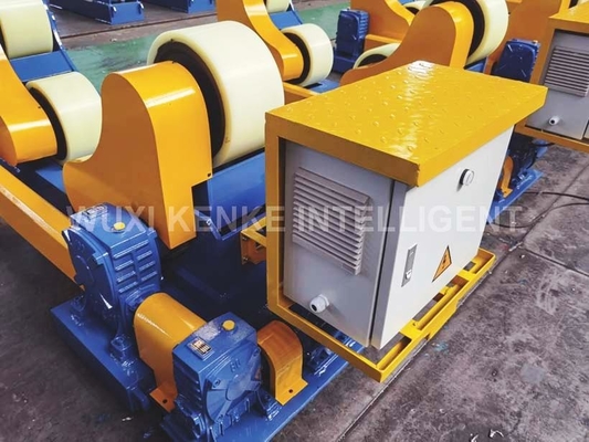 20T Max Load Capacity Self Aligned Welding Rotator dengan posisi pengelasan opsional