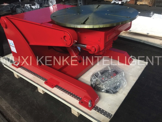 4 000 Lb Hydraulic Welding Positioner Tabel 3 Sumbu Mengangkat Beban Berat 2000 Kg