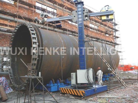 Rotator Pengelasan Self-Aligned dengan Pengemudi Schneider Pasokan Daya Listrik dan Perlindungan Overload untuk Pipe dan Tangki Pengelasan