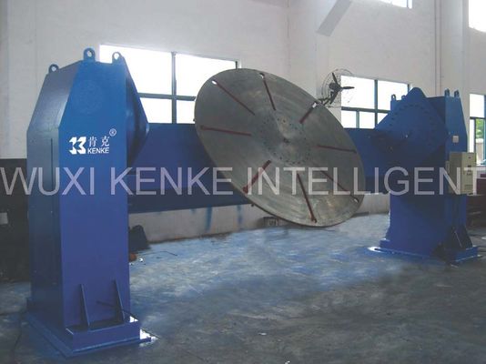 10000kg TWS Welding Positioner Meja Putar Basis Ganda